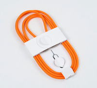 Câble de charge et de données USB-C de haute qualité 1M 3.3FT 60W, chargeur rapide pour iPhone 15 16 Pro Max, gaine en nylon, blindage tressé