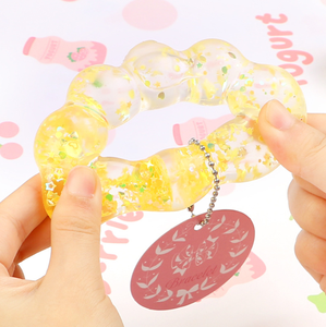 Pulsera de Maltosa Suave Sensorial Antiestrés, Juguete Sensorial Blandito de Cristal para Aliviar el Estrés para Niños y Niñas de 5 a 7 Años - Product Image 4