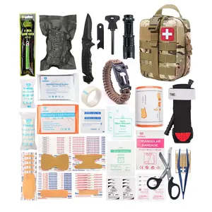 Outdoor Camping First Aid Survival Kit Bag Emergency Survival Tool Kit For Hiking Travelling Sports