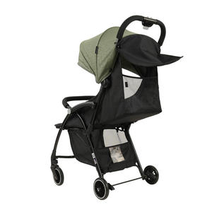 Cochecito de Bebé Ligero BabyGood A10 Gris Verde, Capacidad de 15 kg, Cuatro Ruedas, Marco Metálico, Plegado con un Botón - Product Image 5