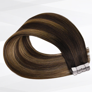 Extensiones de Cabello Adhesivas Mini, 100% Cabello Humano Remy, Doble Trama, Invisibles, Finas, Extensiones de Cabello Adhesivas al por Mayor para Salón - Product Image 3
