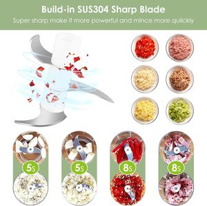 Fruit & <b>Vegetable</b> Tools 12 in 1 Usb Mini Cordless USB Electric Onion Garlic <b>Chopper</b> Food <b>Chopper</b> Mincer - Product Image 2