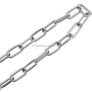 Chaîne à maillons soudés en acier inoxydable 304 robuste de 3/16 pouce, chaîne de suspension, chaîne de balançoire, chaîne métallique de haute qualité, <span class=keywords><strong>vente</strong></span> chaude usine - Product Image 3