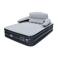 Canapé gonflable grand format imperméable et économique pour couples, lit de repos gonflable pour camping et plage en extérieur