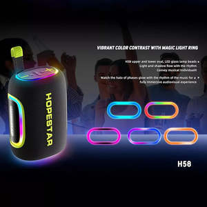 Loa <span class=keywords><strong>Bluetooth</strong></span> <span class=keywords><strong>Hopestar</strong></span> H58 có đèn RGB, âm thanh Stereo không dây thực thụ, loa di động ngoài trời - Product Image 5