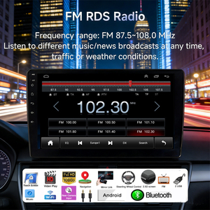 Autoradio Android con BT WIFI Carplay GPS per <span class=keywords><strong>Honda</strong></span> CRV <span class=keywords><strong>CR</strong></span> <span class=keywords><strong>V</strong></span> 2001-2006 Schermo Touch IPS da 9 Pollici Stereo Auto Video - Product Image 5