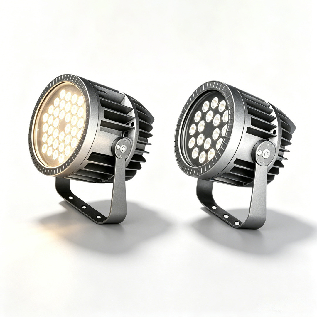 Outdoor LED Floodlight IP65 Waterproof Die-cast Aluminum Landscape Project Lighting Lamp Stadium Floodlight
