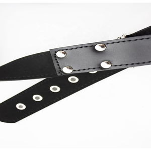 Bdsm <span class=keywords><strong>Bondage</strong></span> SM Sangle de contention pour les cuisses Esclave Collier Flirt Costume en cuir Jouets sexuels pour couples - Product Image 3