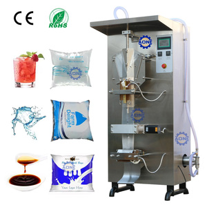 Machine d'emballage de sachets d'eau pure à chaud, mini machine de remplissage de sachets d'eau liquide à scellage thermique, vente chaude - Product Image 1