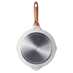 รูปแบบใหม่ตายหล่ออลูมิเนียมห้องครัวหินอ่อนและหินแกรนิตไม่ติดเคลือบหม้อและชุดกระทะ - Product Image 5