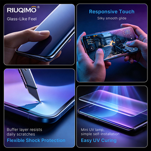 Protection d'écran intégrale en gros pour <span class=keywords><strong>S22</strong></span> Ultra 5G, auto-réparatrice, flexible en TPU, anti-rayures, 3D incurvée, haute sensibilité, sans bulles - Product Image 4