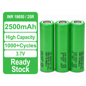 Batterie au lithium cobalt oxyde <span class=keywords><strong>Samsung</strong></span> 18650 <span class=keywords><strong>INR18650</strong></span> <span class=keywords><strong>25R</strong></span>, 2500 mAh, 3,6 V, 500 cycles - Product Image 2