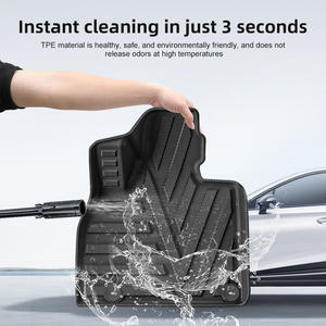 Tapis de voiture et tapis de coffre pour Telluride <span class=keywords><strong>TPE</strong></span> 2020-2024, 2 pièces, 3,5 mm d'épaisseur, toutes saisons - sans logo imprimé - Product Image 2