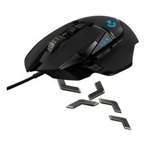 Ratón para juegos G SERIES G502 Hero de alto rendimiento con cable negro 910 005471 - Product Image 5