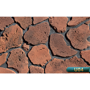 BERICH U01 Pierres de décoration murale en imitation de roche volcanique Revêtement mural extérieur pour l'extérieur - Product Image 4