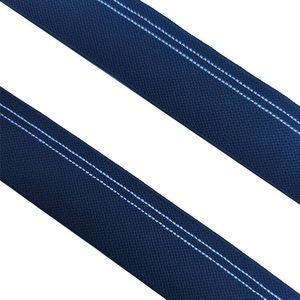 3cm Thick <span class=keywords><strong>Black</strong></span> and White Striped <span class=keywords><strong>Elastic</strong></span> <span class=keywords><strong>Band</strong></span> para Vestuário Acessórios Decorativos Cintura Bandwidth Webbing - Product Image 1