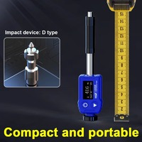 Testeur de dureté Leeb, duromètre professionnel LS252D D, dispositif d'impact de type stylo, convertible en HRA/HRB/HRC, bonne répétabilité