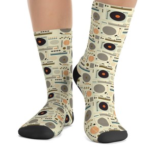 Calcetines Personalizados de Dachshund con Textiles Reforzados de Alta Durabilidad - Product Image 3