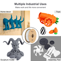 NextShapes FDM Vente en Gros Filament d'Impression 3D PLA 1.75mm Bobine 1KG Standard pour Imprimante 3D Filament PLA Mat Plus PETG
