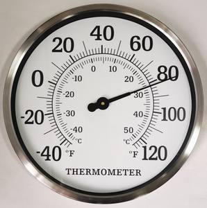 Gelsonlab HSGC-013 Horloge murale en plastique 25CM <span class=keywords><strong>Thermomètre</strong></span> - Product Image 6
