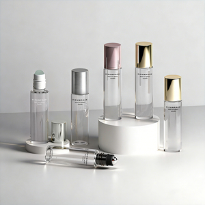 Botellas <span class=keywords><strong>de</strong></span> Vidrio Ámbar/Transparente con Rodillo para Aceites Esenciales <span class=keywords><strong>de</strong></span> Marca Privada, 1ml-10ml, Gotero Personalizado con Serigrafía - Product Image 2