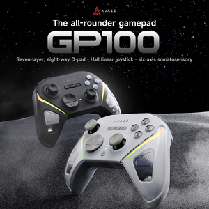 Ajazz GP100 Wireless Gaming <strong>Controller</strong> With Programmable Buttons Customizable Vibration Motor Gyro Sensor <strong>for</strong> <strong>PC</strong> Laptop <strong>Gamer</strong> - Product Image 3
