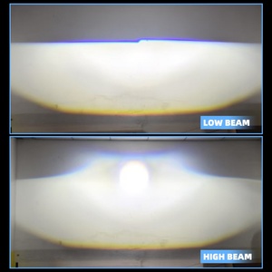 Sanvi - Bombillas LED H4 Mini de Alta Potencia de 70 W/unidad, Lentes de Proyector Bi-LED para Faros Delanteros, 6000 K - Product Image 6