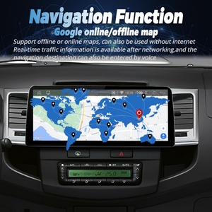 Radio Android 13 de 12.3 Pulgadas, Reproductor de Video para Auto, Estéreo para Toyota Fortuner HILUX Revo Vigo 2007-2015, GPS, Multimedia, Carplay, Unidad Principal - Product Image 3