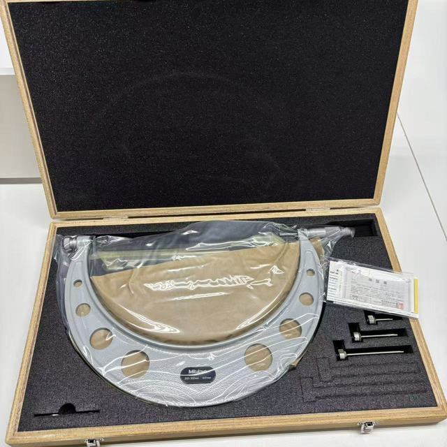 Mitutoyo 104-136A 104-141A 104-135A/139A/140A/142A/143A/144A/145A/146A Interchangeable Anvil Type Micrometer 0-1000mm Carbon