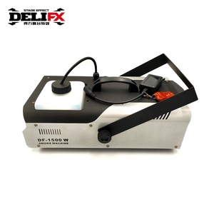 Équipement de scène DJ Durable, <span class=keywords><strong>brumisateur</strong></span> de pulvérisation oblique horizontale à effet de <span class=keywords><strong>colonne</strong></span> d'air, télécommande IR et DMX 512 1500w, machine à fumée avec minuterie - Product Image 6