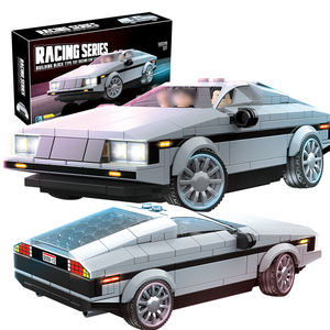 Technic <span class=keywords><strong>DMC</strong></span> 12 voitures de collection Vintage Super modèle de voiture Kit véhicule Miniature Construction Puzzle Building Block Cars - Product Image 1