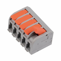 Connecteur rapide à âme en cuivre de haute qualité, terminal PA, adaptateur de connexion rapide sans outil, boîte de distribution d'éclairage stable