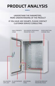 Thùng thép Wall Mount Series SPT IP66 saipwell mỏng loại tủ điện không thấm nước ngoài trời không thấm nước Hộp tủ - Product Image 3