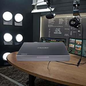 Thiết Bị Di Động Hds9336 Xách Tay 6-Kênh 15.6 "LCD Hiển Thị Video Mixer Cho Tik Sống Trực Tuyến Đài Phát Thanh Truyền Hình Thiết Bị Phát Sóng - Product Image 6