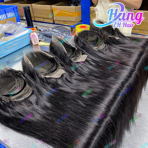 วิกผมแท้สำหรับคนกัมพูชา40 50 60นิ้ววิกผมตามสั่งผลิตจากธรรมชาติ - Product Image 4