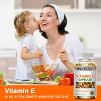 Capsules Molles d'Huile de Vitamine E à Marque Blanche OEM – Complément Éclaircissant pour la Peau – Bénéfices – Gélules Molles de Vitamine E 400 UI pour les Soins de la Peau