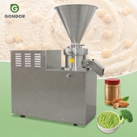 Machine de broyage commerciale haute performance pour beurre de noix, pâte d'amande, sésame et arachides, avec moteur, pour la production de sauces