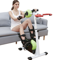 Bicicleta de Rehabilitación Profesional para Fisioterapia de Brazos y Piernas, Mini Bicicleta de Ejercicio con Pedales Eléctricos