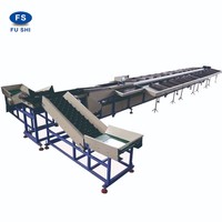 Fushi Industriële Vers Plantaardig Fruit Reinigingsdroogmachine Lijn