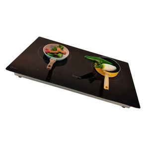 Table de cuisson à induction 2 feux Bruner pour comptoir, 9 niveaux de puissance, minuterie, verrouillage de sécurité enfant - Product Image 2