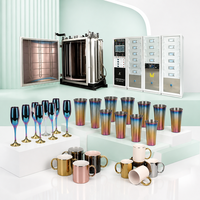 Machine de revêtement sous vide CGVAC, dépôt de films minces, verre céramique, qualité supérieure, contrôlée par PLC, rentable, rendement élevé