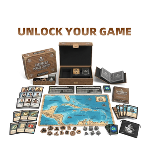 <span class=keywords><strong>Jeu</strong></span> de cartes personnalisable artisanal en carton, jetons de <span class=keywords><strong>style</strong></span> antique, tapis de <span class=keywords><strong>jeu</strong></span> de haute qualité pour le plaisir familial, conforme CPSIA - Product Image 2