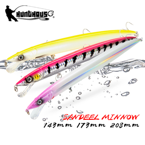 Leurre de <span class=keywords><strong>pêche</strong></span> dur flottant Minnow 208 mm 33 g, style nageur, 10 couleurs, leurres artificiels bioniques avec hameçons - Product Image 1