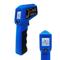 Thermomètre pistolet numérique à infrarouge industriel, 500c, sans contact, intelligent, sans contact, pour l'industrie alimentaire, bon marché