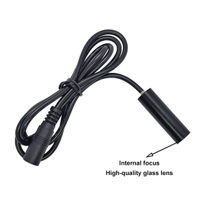 650nm 12X40mm Módulo láser de punto rojo 150MW Lente de vidrio industrial Enfoque interno Láser Fácil de operar Interfaz de CC Nuevo láser - Product Image 3