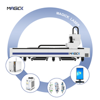 MKLASER mesin pemotong laser area pemotong, 3015 3000w 6000w 12000w untuk bahan aluminium baja