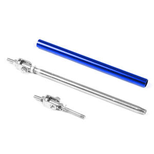 Support de fixation de pare-chocs avant en acier inoxydable 10/15/20 cm, barre de support de lèvre avant pour modification de voiture et déflecteurs - Product Image 1