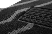 Alfombra de pista de rendimiento de lujo 2025, alfombrilla para pies, forro de terciopelo, Versa Compass Jazz Cerato x-trail, alfombrilla para coche TPE