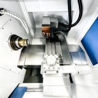 Mesin Bubut CNC CK32 Slant Bed Presisi Tinggi dengan Kontrol GSK