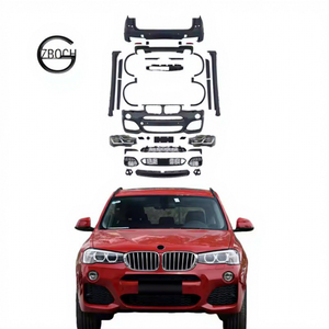 Paraurti per auto sportiva da F25 a M per <span class=keywords><strong>BMW</strong></span> F25 <span class=keywords><strong>X3</strong></span> 2011 + lifting <span class=keywords><strong>2017</strong></span> + kit carrozzeria Tech per paraurti anteriore da vecchio a nuovo faro - Product Image 1